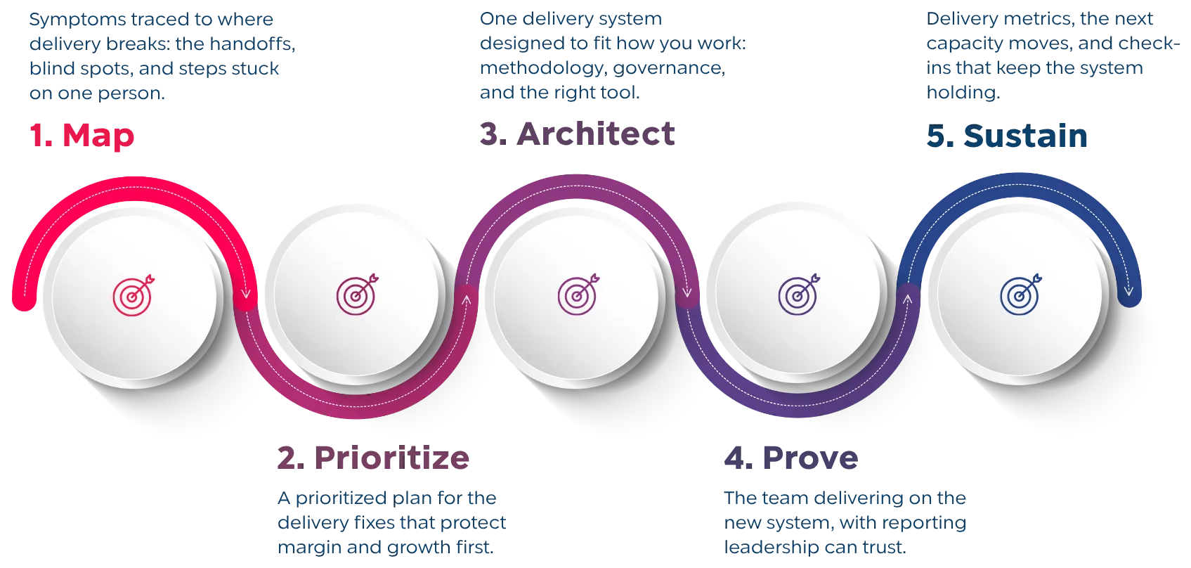 Project Delivery System roadmap.